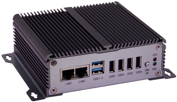 華北工控BIS-6620K-A10 X86架構嵌入式工控機